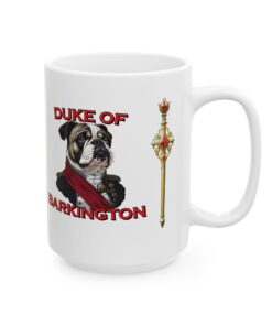 Duke of Barkington Ceramic Mug | Royal Dog Portrait Coffee Cup (11oz/15oz) - Image 9