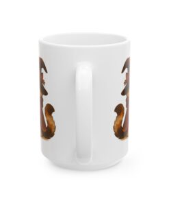 Willow the Harvest Witch Ceramic Mug | Harvest Witch Cat Mug - Image 7