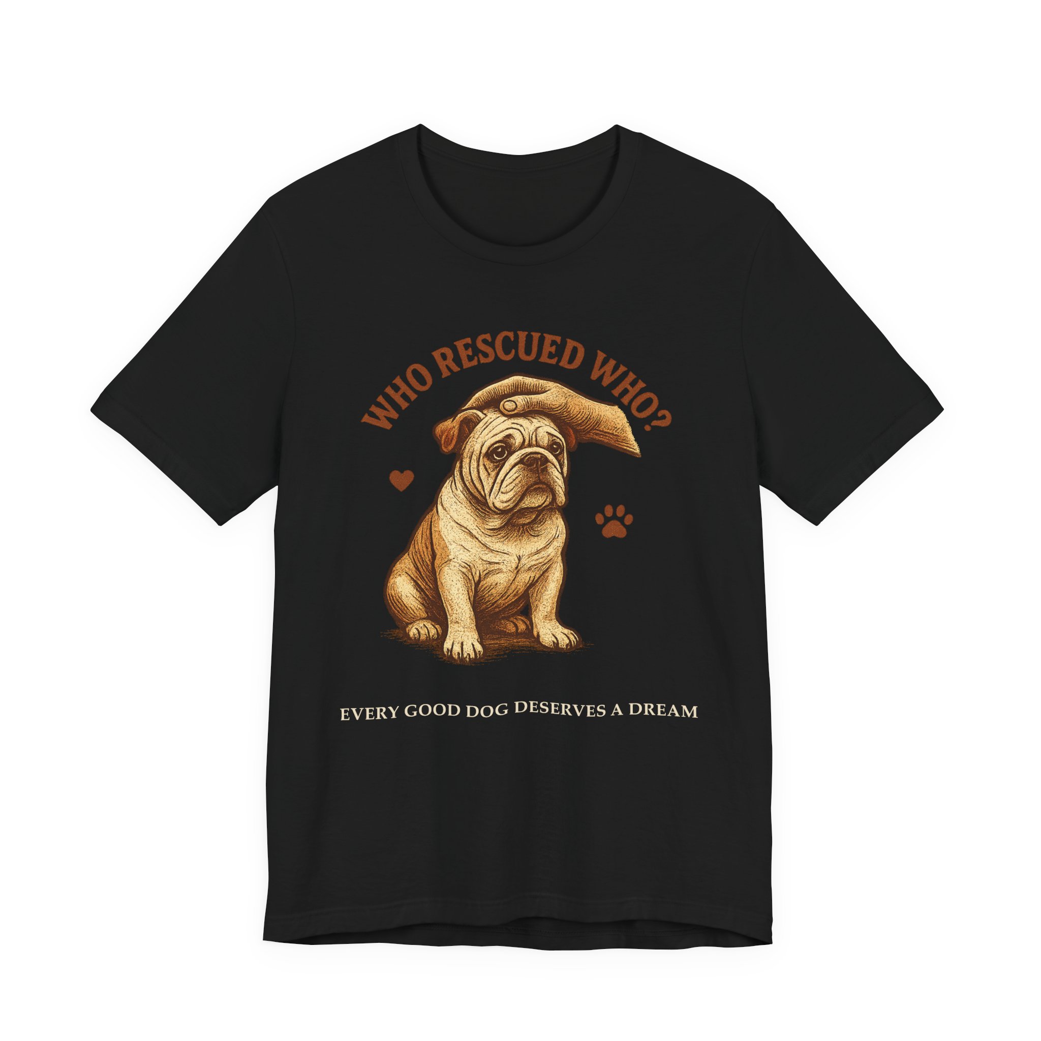 Who Rescued Who? | Duke of Barkington Rescue Edition Tee