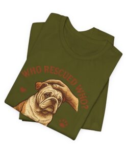 Who Rescued Who? | Duke of Barkington Rescue Edition Tee - Image 15