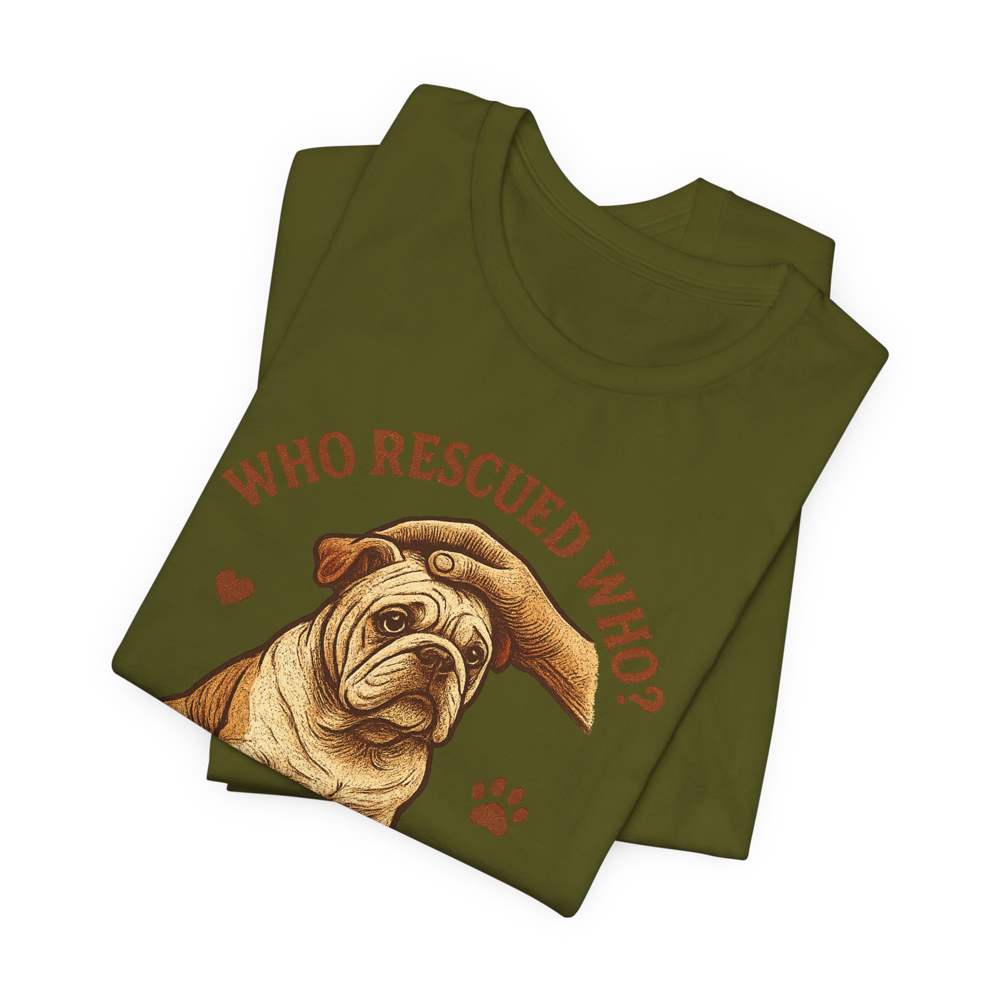 Who Rescued Who? | Duke of Barkington Rescue Edition Tee - Image 15