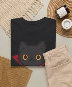 Count Purrcula Unisex Heavy Cotton T-Shirt | Count Purrcula T-Shirt - Image 10