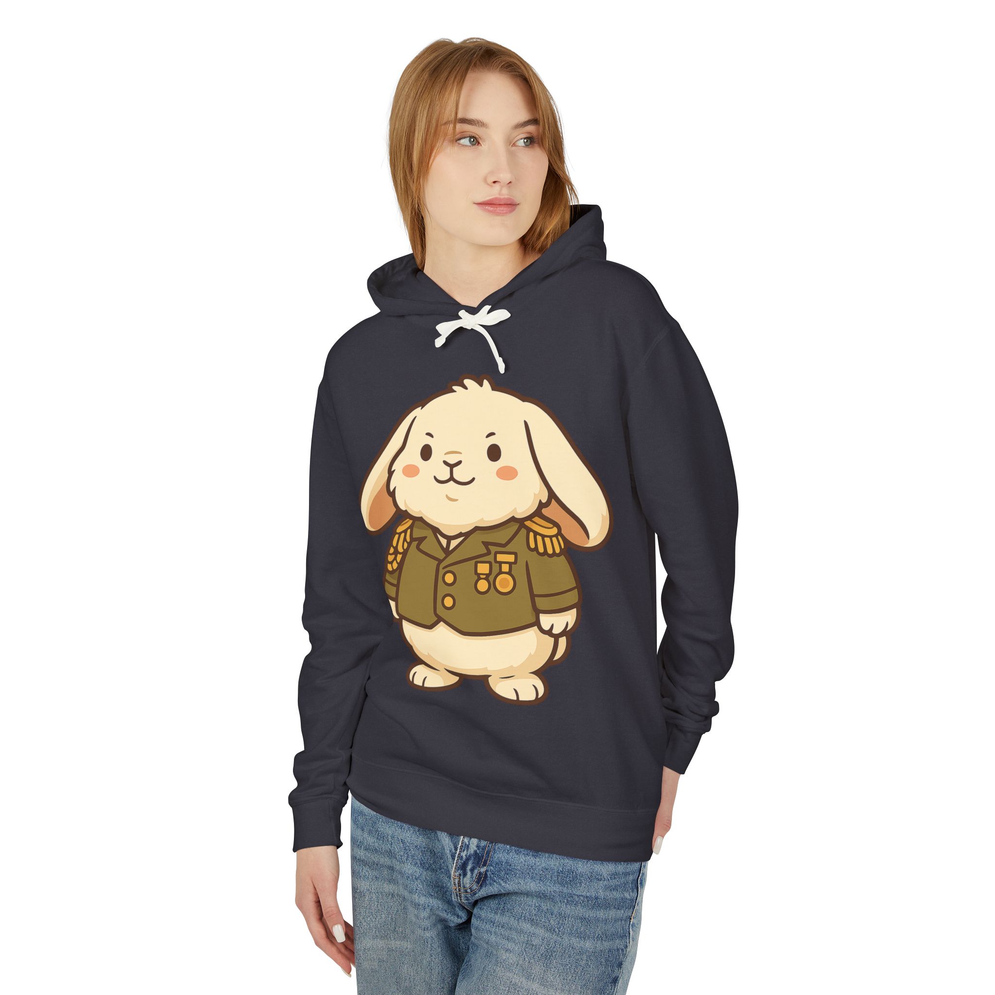General Floofington Lightweight Pullover Hoodie | General Floofington Hoodie - Image 39