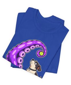 THROW IT! Dog & Tentacle Graphic T-Shirt - Image 32