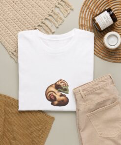 Noodle Snoozebottom Ferret T-Shirt | Highly Qualified to Nap - Image 5