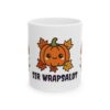 Sir Wrapsalot mummy dachshund Halloween ceramic mug
