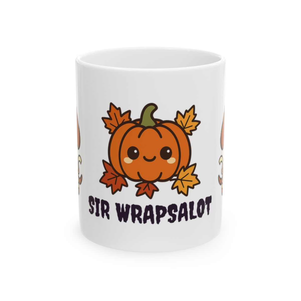 Sir Wrapsalot mummy dachshund Halloween ceramic mug