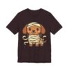 Sir Wrapsalot mummy dachshund Halloween t-shirt - front print
