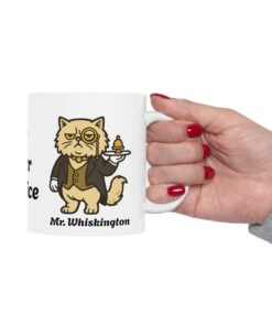 Sir Whiskington Court Etiquette Mug | Butler Cat Coffee Cup